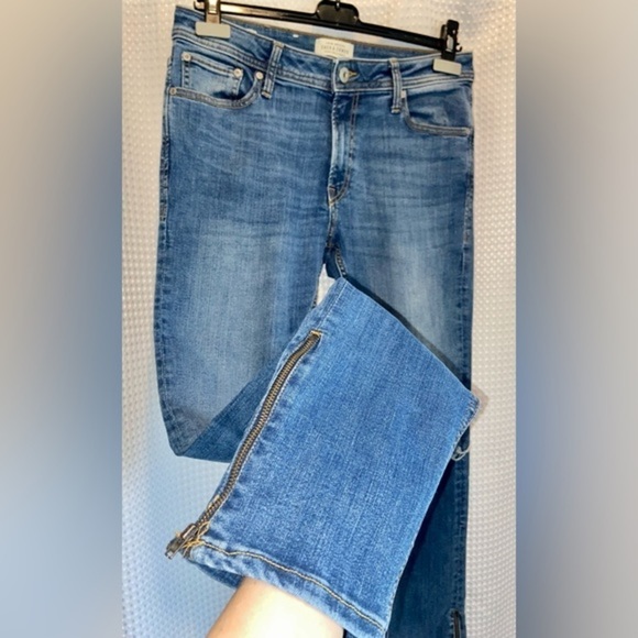 2/49$ Men’s Jack&Jones slim fit Glenn‎ stretchy Jeans with ankle zipper Sz 30/32 - Picture 6 of 17